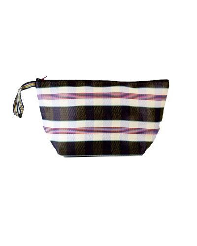 Troussette Medium Red Tartan de Plástico Reciclado | Babachic Shop