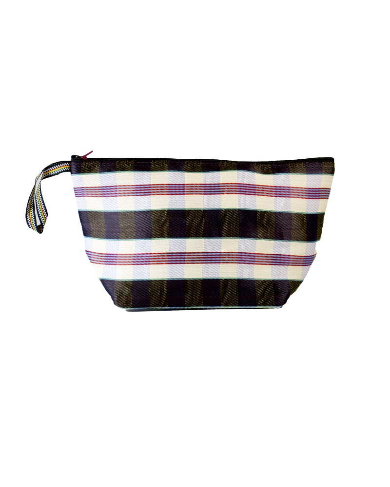 Troussette Medium Red Tartan de Plástico Reciclado | Babachic Shop