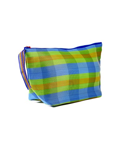 Troussette Medium Verde azul de Plástico Reciclado | Babachic Shop