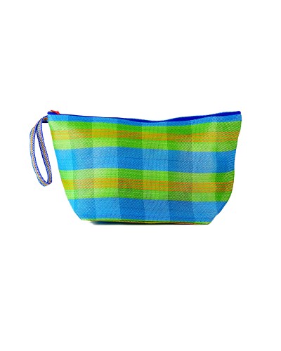 Troussette Medium Verde azul de Plástico Reciclado | Babachic Shop
