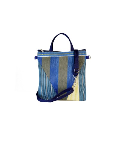 Babachic Shop | Bolso XS Zip Azulado. Compacto, versátil y diseño único