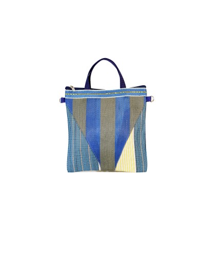 Babachic Shop | Bolso XS Zip Azulado. Compacto, versátil y diseño único
