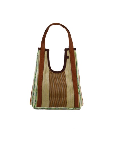 Hole Bag Glamp: Bolso de Hombro Boho Reversible - Babachic