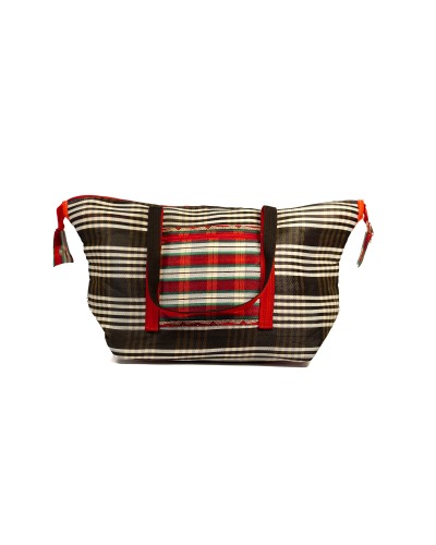 Bolso de Hombro Holi Medium Escocés de Babachic | Amplio y Versátil