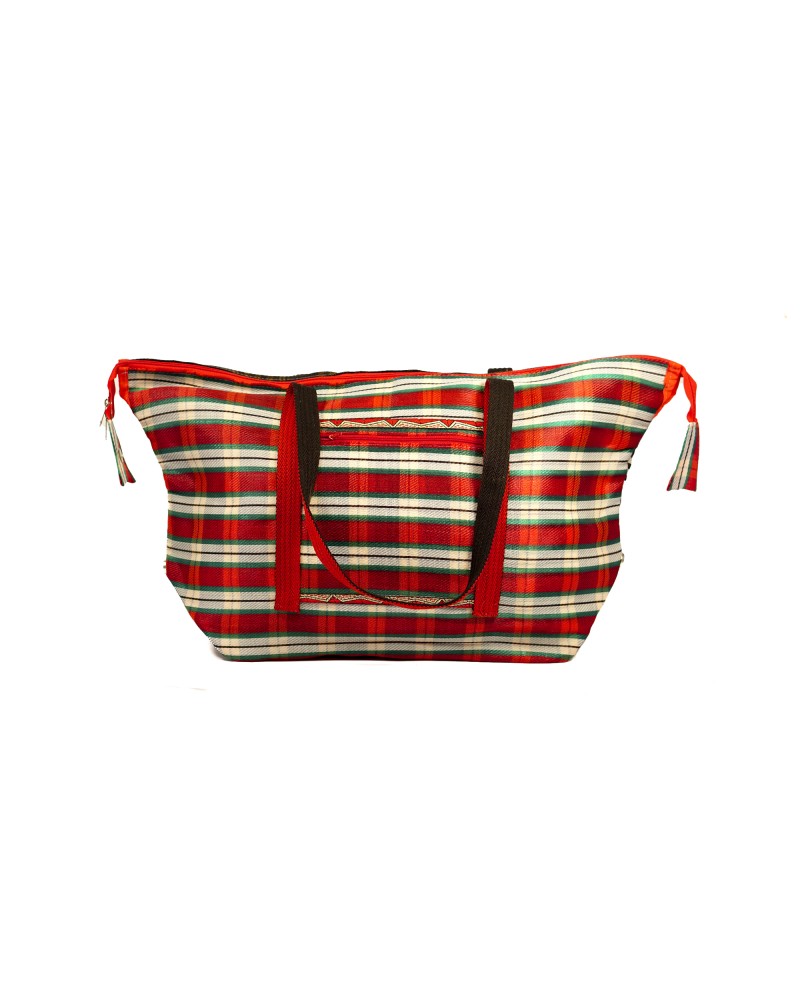 Bolso de Hombro Holi Medium Escocés de Babachic | Amplio y Versátil