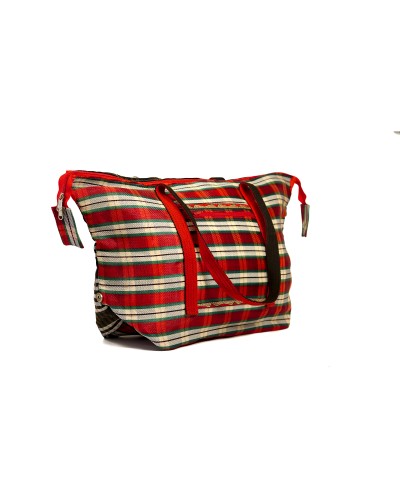 Bolso de Hombro Holi Medium Escocés de Babachic | Amplio y Versátil