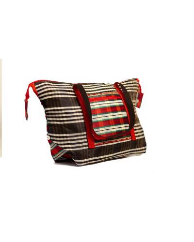 Bolso de Hombro Holi Medium Escocés de Babachic | Amplio y Versátil