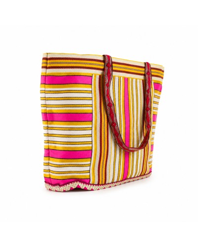 Babachic Shop | Beach Cabas Luz - Bolso de playa de plástico reciclado de estilo Boho/Étnico
