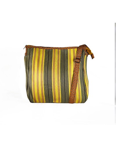 Bolso Bandolera - Dorado | Artesanal Reciclado | Babachic