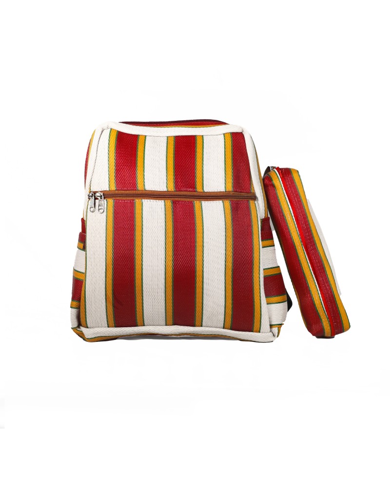 Mochi Tricolor Cálido| Mochila Babachic