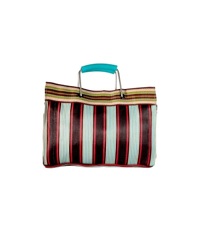 Market Vintage Small Moka Aqua| Bolso reciclado Babachic