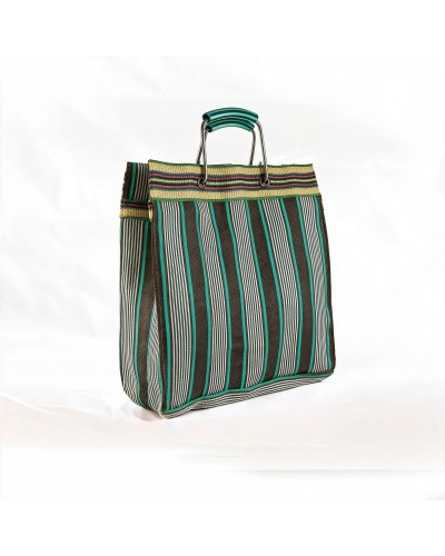 Market Vintage Large Eucalipto| Babachic Recycled Bag