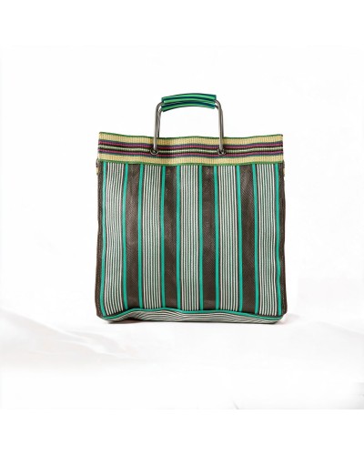 Market Vintage Large Eucalipto| Bolso reciclado Babachic