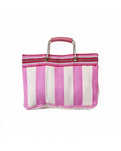 Market Vintage Small Rosa Candy| Bolso reciclado Babachic