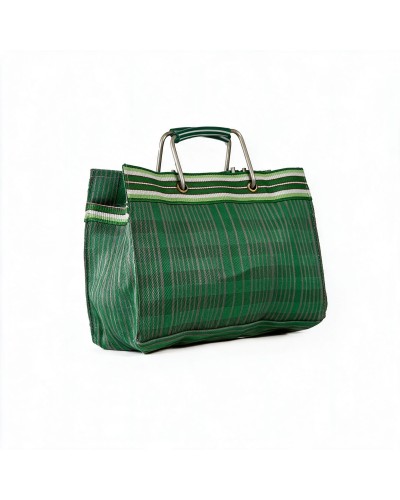 Market Vintage Small Salvia| Bolso reciclado Babachic
