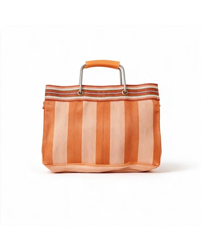 Market Vintage Small Apricot| Bolso reciclado Babachic