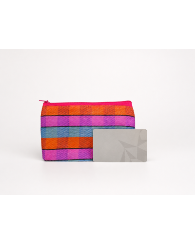 Monedero Aki Pouch Splash de Plástico Reciclado | Babachic