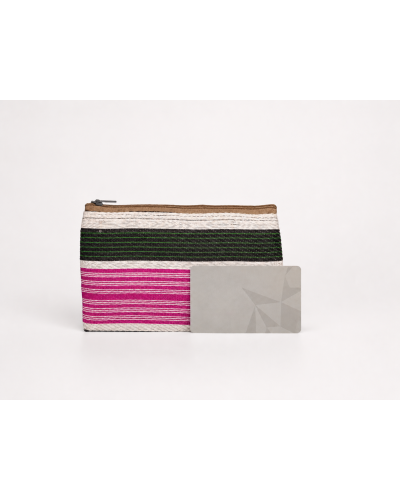 Monedero Aki Pouch Mora de Plástico Reciclado | Babachic