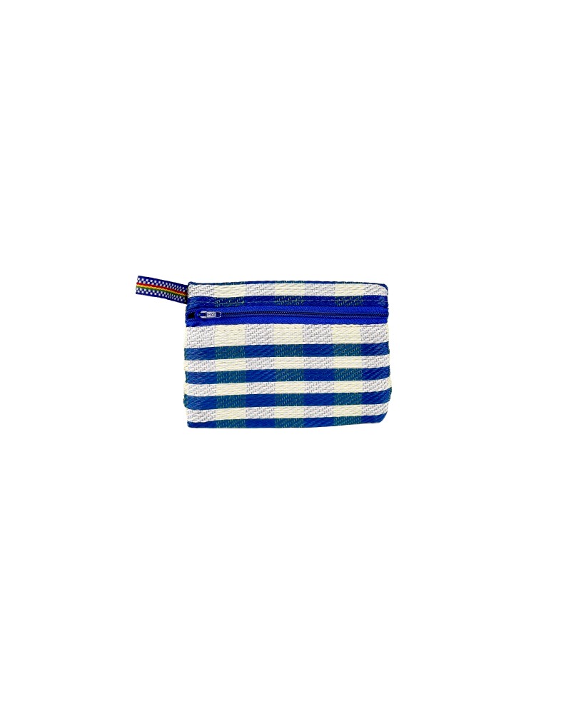 Pocket Pouch Navy | Monedero de Plástico Reciclado Babachic