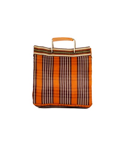 Market Vintage Large Burnt Orange| Sac recyclé Babachic