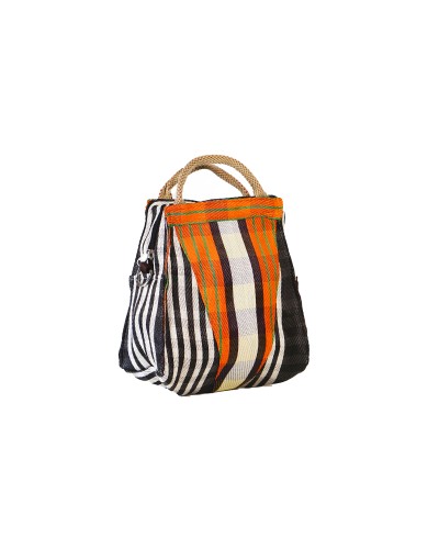 Bolso Petit Orange Grid| Bolso de Mano y Bandolera | Babachic Shop