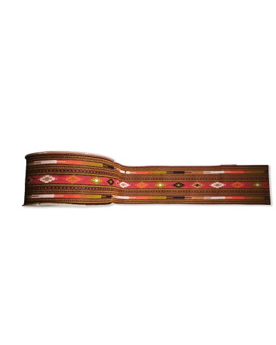 65mm Geometric Ethnic Jacquard Ribbon (Sold by 50cm) | Babachic