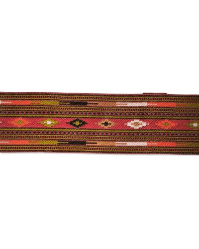 65mm Geometric Ethnic Jacquard Ribbon (Sold by 50cm) | Babachic
