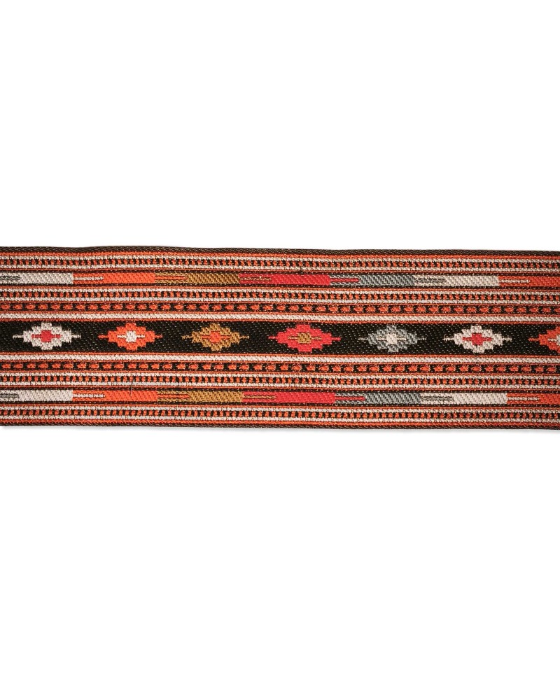 Pasamanería Étnica Jacquard 65mm (Venta por 50cm) | Babachic