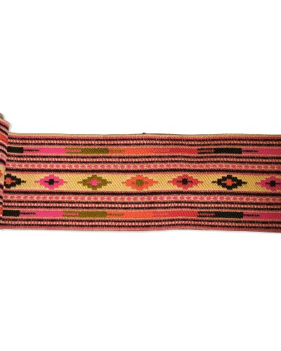 Pasamanería Étnica Jacquard 65mm (Venta por 50cm) | Babachic
