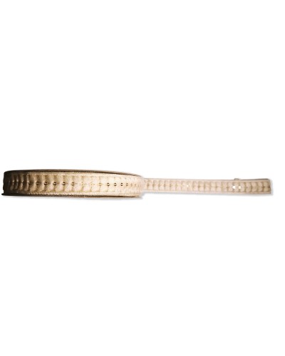 Galon Brodé Séquins Dorés 20mm (Vente au mètre) | Babachic