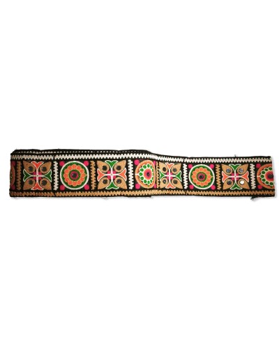 80mm Boho Ethnic Mirror Geometric Mandala Trim (0.50m Cut) | Babachic