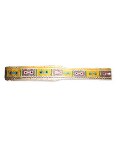 50mm Boho Ethnic Crochet Mirror Infinity Trim (Sold by the Meter) | Babachic