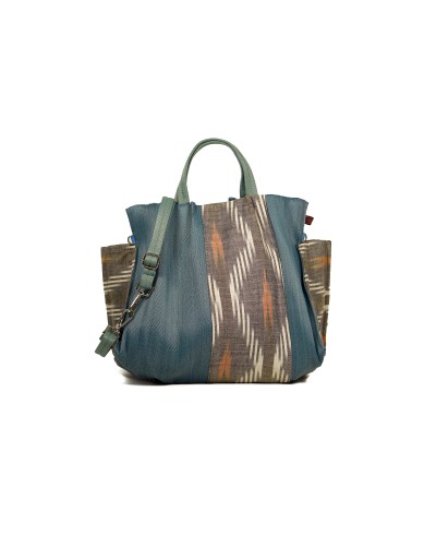 Bolso Star Large Egeo Babachic | Diseño Ikat y Sostenible Babachic