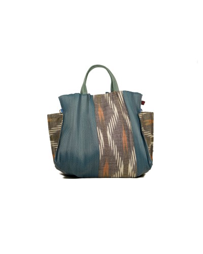 Bolso Star Large Egeo Babachic | Diseño Ikat y Sostenible Babachic