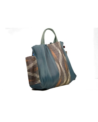 Bolso Star Large Egeo Babachic | Diseño Ikat y Sostenible Babachic