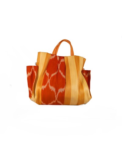 Bolso Star Large Nomad Orange Babachic | Diseño Ikat y Sostenible Babachic