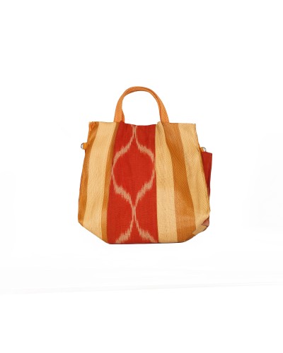 Bolso Star Small Nomad Orange Babachic | Diseño Ikat y Sostenible Babachic