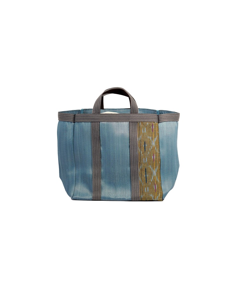 Bolso Picnic Small Ikat Azul Mineral | Babachic