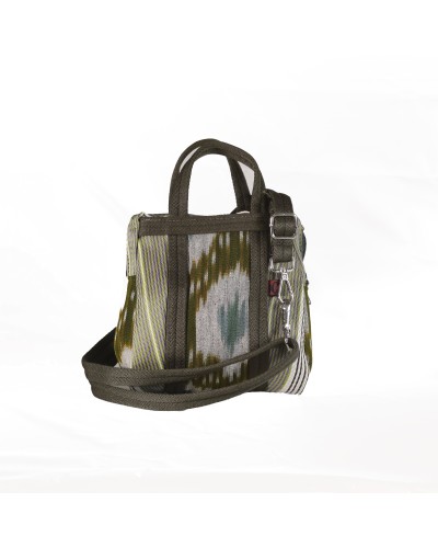 Bolso Mini Buni Ikat Antracita| Babachic