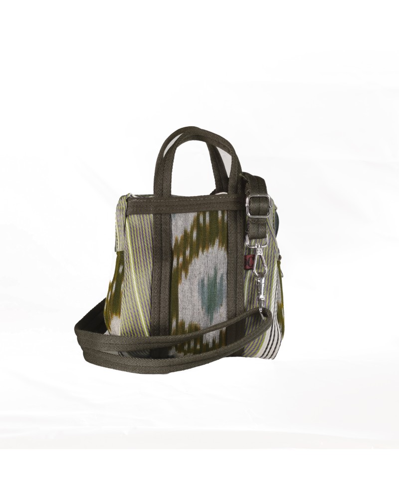 Bolso Mini Buni Ikat Antracita| Babachic