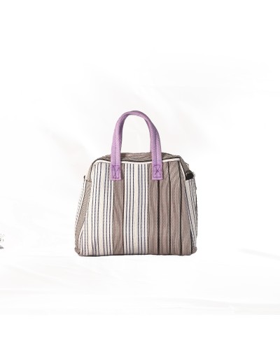 Bolso AKI Grey Barcode de BABACHIC - Bolso de Mano y Bandolera