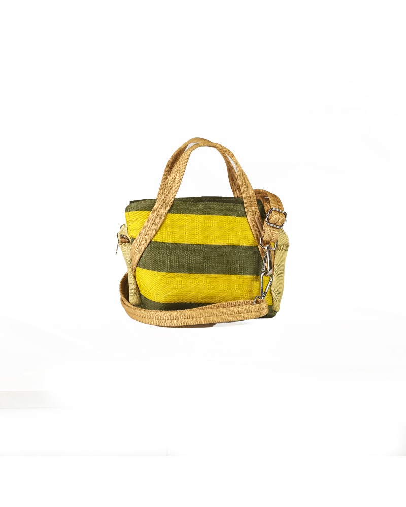 Recycled Dojeb Limón & Laurel Small Crossbody Bag | Babachic