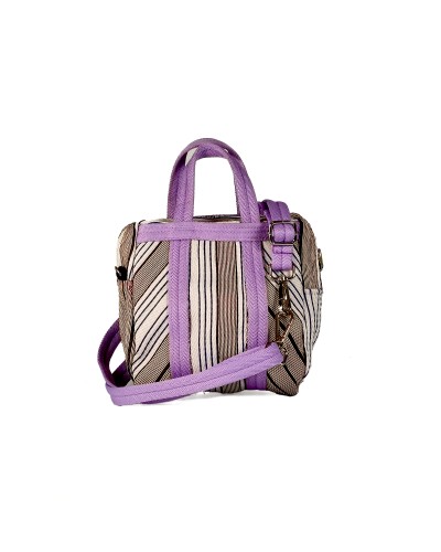 Bolso Pequeño New Mini Buni Grey Barcode de Plástico Reciclado | Babachic