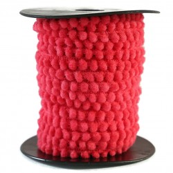 The minis Mini pompom - Coral - 10 mm babachic
