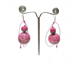 Boucles d'oreilles Boucles d'oreilles 1 - Bubble Gum Babachic by Moodywood