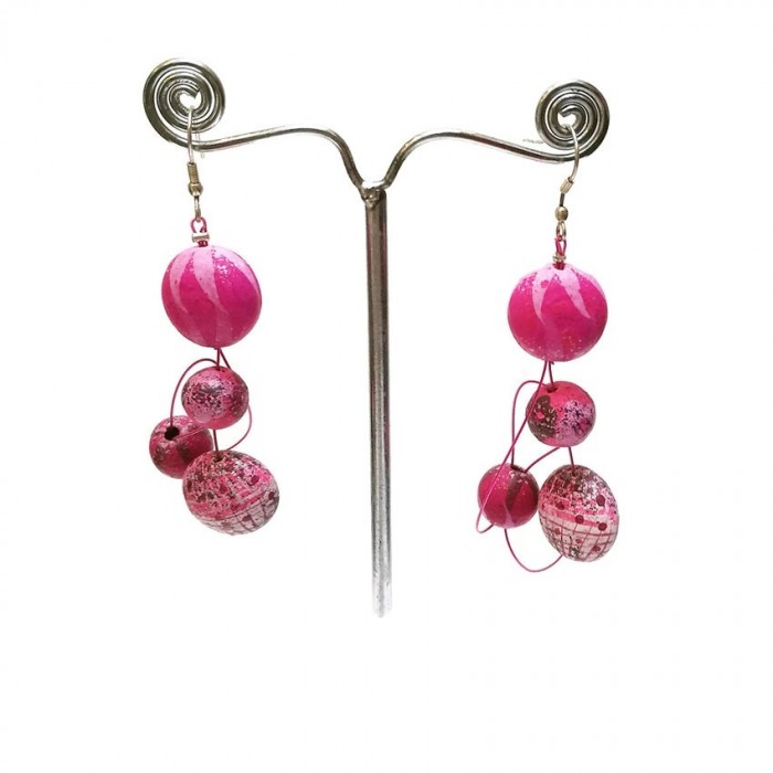 Earrings Earrings Flat - Bubble Gum Babachic by Moodywood