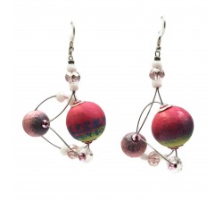 Boucles d'oreilles Boucles d'oreille Drop 4 cm - Lune - Splash Babachic by Moodywood