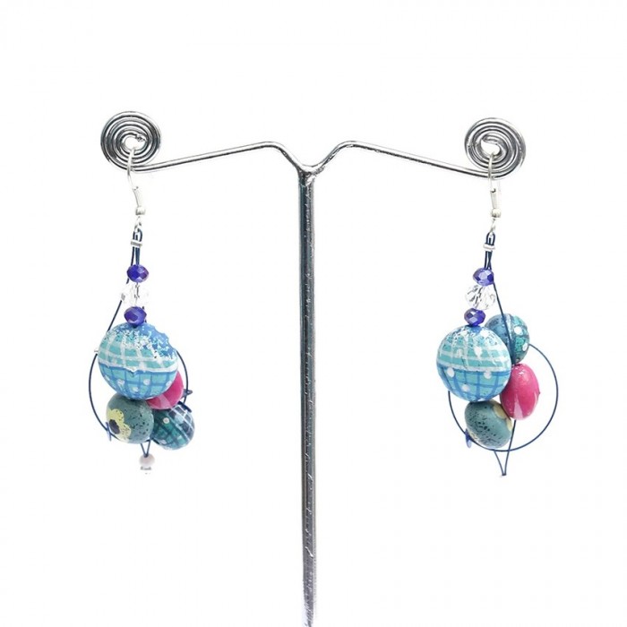 Pendientes Pendientes 2 - Blue Berry Babachic by Moodywood