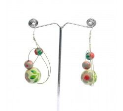 Earrings Earrings 6 cm - Almond Babachic by Moodywood