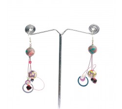 Boucles d'oreilles Boucles d'oreilles 6 cm - Lilas Babachic by Moodywood
